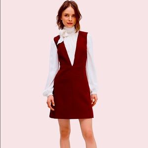 Kate spade red jumper dress